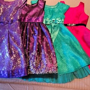 SOLD! Lot of 4 Girls dresses